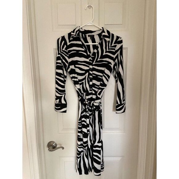 Talbots Zebra Print Dress (Small) - Picture 1 of 4